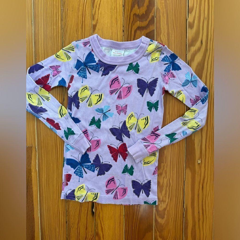Hanna Andersson Butterfly PJ Top